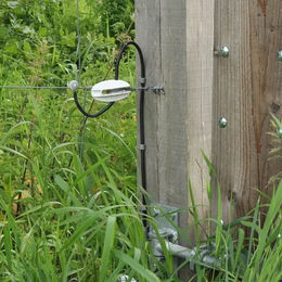Produktbild von Gallagher Flexibles Erdungskabel für Elektrozaun Schwarz 35 Ohm/km
