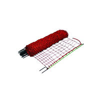 Produktbild von Gallagher Geflügelnetz Doppelspitze 112cm Draht Orange Rot - 50 m