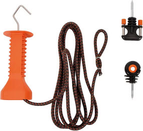 Produktbild von Gallagher Kit Tür mit elastischer Kordel in Braun