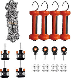 Produktbild von Gallagher Kit Tür mit elastischer Kordel Multipack aus Gummi in Grau und Schwarz