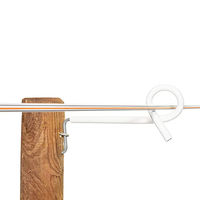 Produktbild von Gallagher Pigtail Abstandsisolatoren für Weidezäune 10er Pack Weiß 17,5 cm