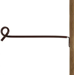 Produktbild von Gallagher Pigtail Isolatoren für elektrische Fernzäune Braun 10 Stück