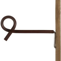 Produktbild von Gallagher Pigtail Isolatoren für elektrische Fernzäune Braun 10 Stück