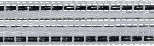 Produktbild von Gallagher Powerline Elektrozaunband aus Edelstahl in Schwarz und Weiß