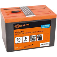 Produktbild von Gallagher Powerpack Alkaline-Batterie in Orange und Schwarz aus Kunststoff