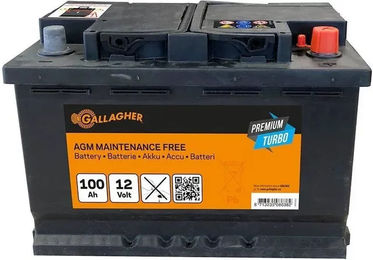 Produktbild von Gallagher Premium Turbo AGM Akku Schwarz