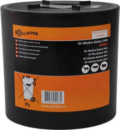 Produktbild von Gallagher Runde Batterie Schwarz