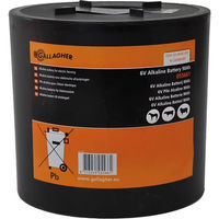 Produktbild von Gallagher Runde Batterie Schwarz