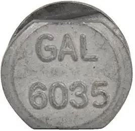 Produktbild von Gallagher Runder Verbindungsbolzen mit Sechskantmutter aus Metall 100 Stück