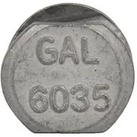 Produktbild von Gallagher Runder Verbindungsbolzen mit Sechskantmutter aus Metall 100 Stück