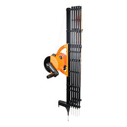 Gallagher SmartFence V2 Mobiler Weidezaun Set in Schwarz mit 10 Pfählen und 4 Drähten – Bild 1 von 4