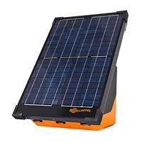 Produktbild von Gallagher Solar-Elektrozaungerät S200 mit Akkus für Pferde Rinder Schafe und Ziegen bis 50 km Weidelänge