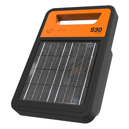 Gallagher Solar-Weidezaungerät S30Li mit Lithium-Akku Elektrozaungerät für Pferde, Rinder, Schafe und Hunde – Bild 1 von 10