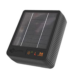 Gallagher Solar-Weidezaungerät S6 Elektrozaungerät mit Lithium-Akku aus Kunststoff – Bild 1 von 5