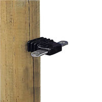 Produktbild von Gallagher Torgriff-Isolator 2-fach mit Verbinder aus Metall in Schwarz 4er Pack