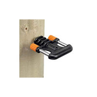 Produktbild von Gallagher Torgriff-Isolator Easy2use Elektrozaun-Isolatoren aus Kunststoff Schwarz 5er Pack