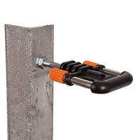 Produktbild von Gallagher Torgriffisolator Easy-To-Use Elektrozaun-Isolatoren für Eisenpfähle 5er Pack Schwarz aus Kunststoff