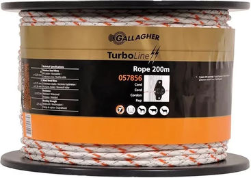 Produktbild von Gallagher TurboLine Zaunschnur aus Edelstahl in Weiß