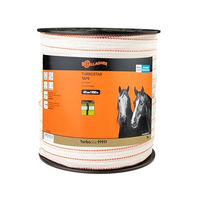 Produktbild von Gallagher TurboStar Weidezaunband Weiß 40 mm 350 m für Pferde aus Polyester - 200 m