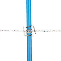 Produktbild von Gallagher Verstellbare Edelstahlfeder für PVC-Pfahl 10er Pack Silber