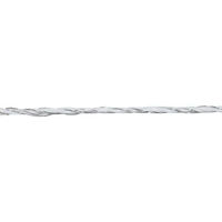 Produktbild von Gallagher Vidoflex Powerline Elektrozaunfaden aus Edelstahl in Braun Grün Weiß Transparent