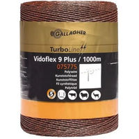 Produktbild von Gallagher Vidoflex Turboline Plus Faden Braun aus Kunststoff
