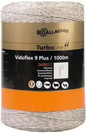 Produktbild von Gallagher Vidoflex Turboline Plus Gedrehter Faden aus Edelstahl in Weiß oder Bunt