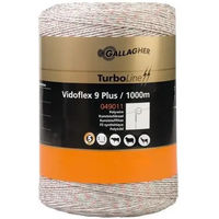 Produktbild von Gallagher Vidoflex Turboline Plus Gedrehter Faden aus Edelstahl in Weiß oder Bunt