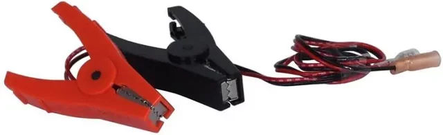 Gallagher Weidezaun-Anschlusskabelset für Elektrifizierer 9V/12V in Rot – Bild 1 von 3