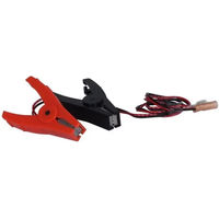 Produktbild von Gallagher Weidezaun-Anschlusskabelset für Elektrifizierer 9V/12V in Rot