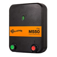 Produktbild von Gallagher Weidezaungerät M550 Special Edition Elektrozaungerät aus Kunststoff in Schwarz