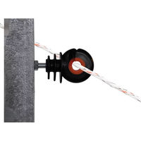 Produktbild von Gallagher XDI Ringisolatoren für Metallpfähle aus Kunststoff mit Schrauben 10 Stück