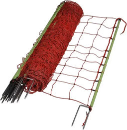 Produktbild von Gallagher Zaunnetz aus Draht in Orange und Rot