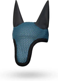 Produktbild von Galop Wear Fliegenhaube für Pferde aus Velvet in Blau oder Türkis