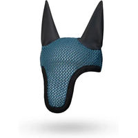 Produktbild von Galop Wear Fliegenhaube für Pferde aus Velvet in Blau oder Türkis