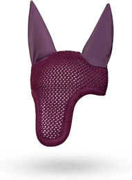 Galop Wear Fliegenhaube und Fliegenohren Power Flower für Pferde in Rot und Lila – Bild 1 von 5