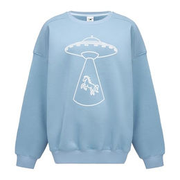 GALOP WEAR Reitpullover Cosmic Abduction für Damen aus Baumwolle Blau – Bild 1 von 2