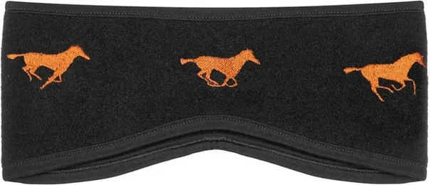 GALOP WEAR Reitstirnband für Pferde aus Fleece mit Bronzemuster Universelle Größe – Bild 1 von 4