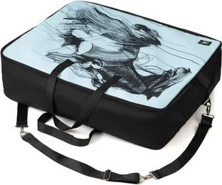 GALOP WEAR Schabrackentasche XL aus Nylon für Pferde mit Befestigungssystem – Bild 1 von 5