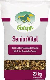 Galopp Senior Vital Müsli für Pferde zur Unterstützung der Verdauung – Bild 1 von 4