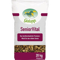 Produktbild von Galopp Senior Vital Müsli für Pferde zur Unterstützung der Verdauung