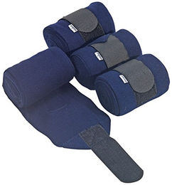 Gamaschen Bandagen SPEZIAL in Schwarz und Blau – Bild 1 von 2