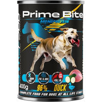 Produktbild von GAME DOG Prime Bite Nassfutter Ente mit Zucchini für Hunde aller Altersstufen getreidefrei 400g