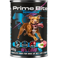 Produktbild von GAME DOG Prime Bite Nassfutter für Hunde mit Lamm und Petersilie Stückchen in Sauce 400g