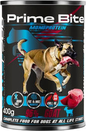 Produktbild von GAME DOG Prime Bite Rind Nassfutter für Hunde mit Stückchen in Sauce, getreidefrei und mit hohem Fleischanteil, 400g