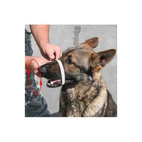 Produktbild von Gappay Eisen Maulkorb in tschechischer Art aus Metall für Pitbull-Terrier in Grau