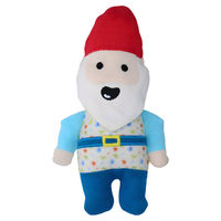 Produktbild von Garden Paws Quietschspielzeug Happy Henry Gartenzwerg aus Plüsch Größe M Bunt