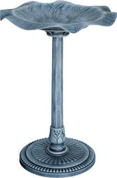 Garden Pleasure Bodenfutterstation für Vögel aus Kunststoff in Grau – Bild 1 von 2