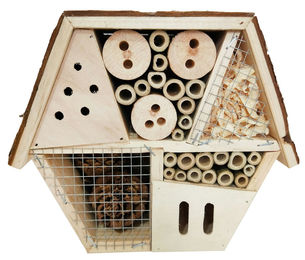 Produktbild von Garden Pleasure Insektenhotel aus Bambus und Pinie 21 x 10 x 17 cm Braun