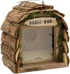Produktbild von Gardigo Vogelhaus aus Naturmaterial in Braun und Natur